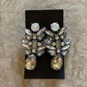 Gorgeous chunky Rhinestone Statement Earrings.